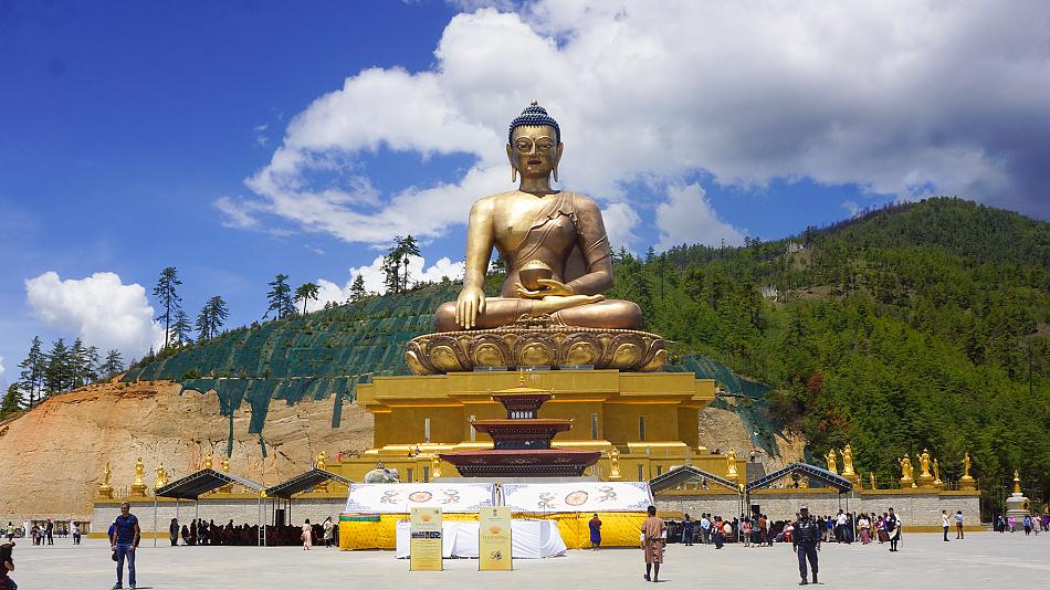 Buddha Dordenma statue in Thimphu, Bhutan