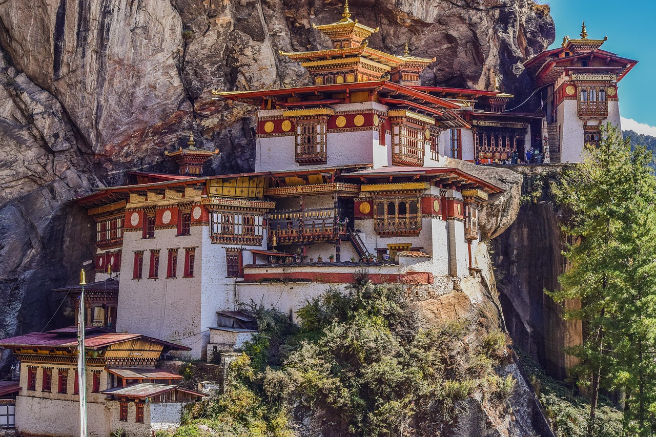Tiger's Nest monastery in Paro, Bhutan